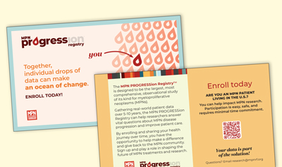 MPNPROGRESSionRegistry PatientInfoCard