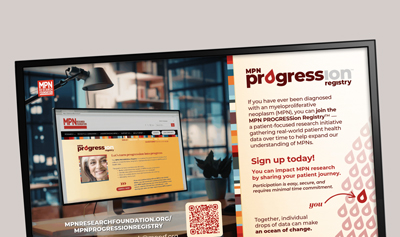 MPNPROGRESSionRegistry PatientScreen