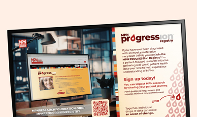 MPNPROGRESSionRegistry PatientScreen PinkBkgd